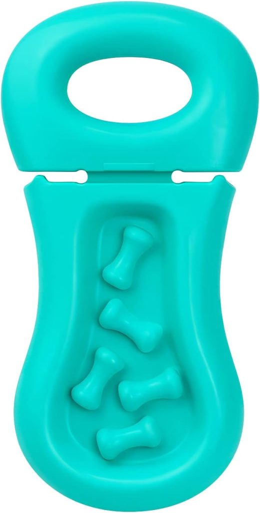 derYEP Dog Training Toy for Crate Training Peanut Butter Slow Feeder Treat Dispenser Training aid to Reduce Anxiety (Green)