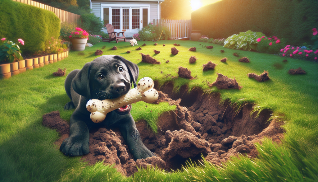 How To Stop A Puppy From Digging In The Yard?