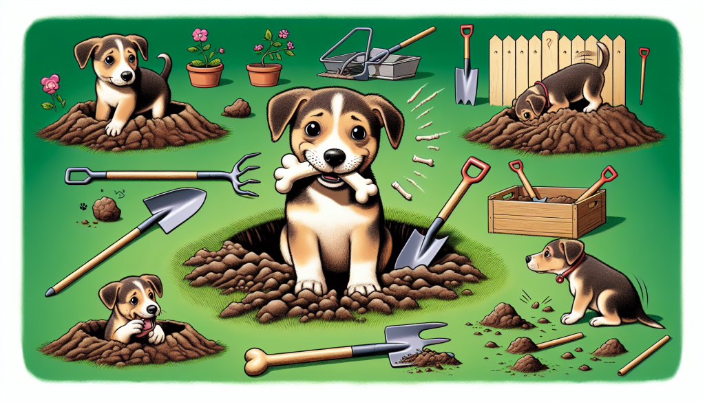 How To Stop A Puppy From Digging In The Yard?