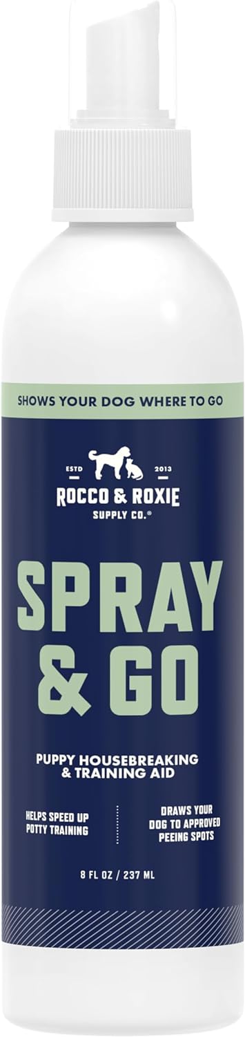 Rocco & Roxie Puppy Potty Training Go Here Spray Review