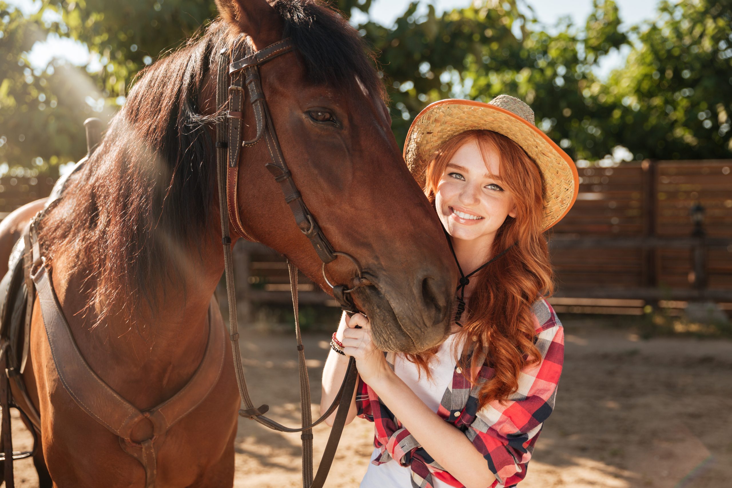 Train Your Dog Like a Pro: The Do’s and Don’ts of Effective Dog Training 3 graphicstock cheerful lovely young woman cowgirl in hat with her horse in village HdW3p8 H2l scaled